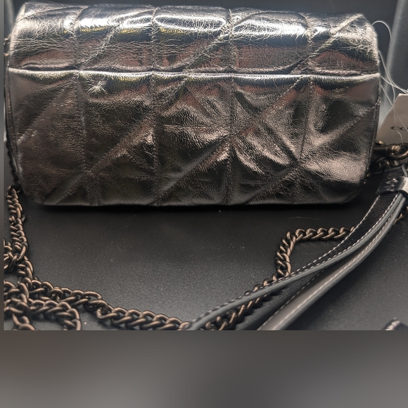 Coach Black Quilted Leather Bag - Picture 5 of 12